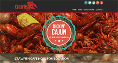 Desktop Screenshot of crawfishcafe.com